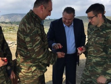 Αγαθονήσι: Το αστείο του Π.Καμμένου στο τσούγκρισμα των αυγών (βίντεο)